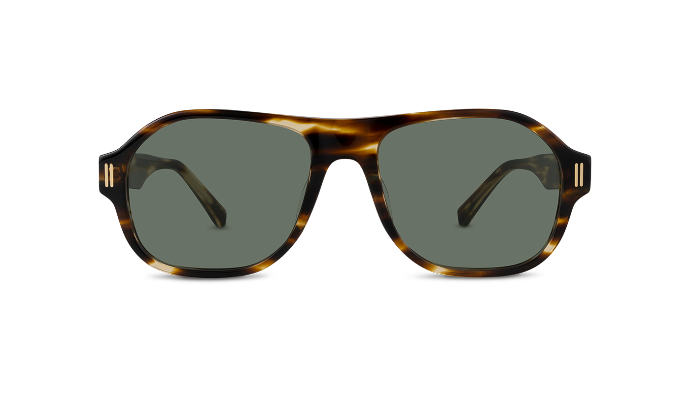 #color_Rayure with Classic Green Lens