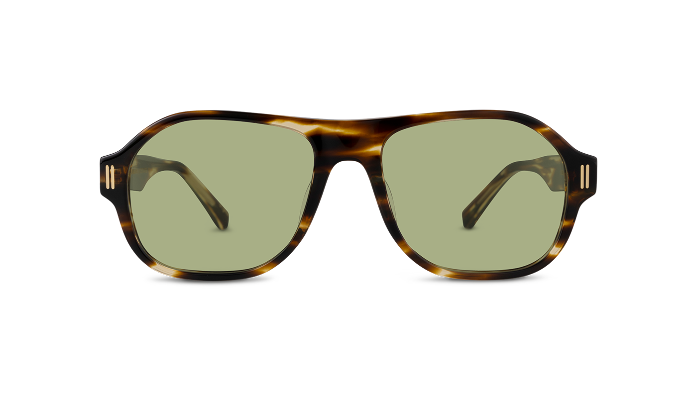 #color_Rayure with Light Green Lens