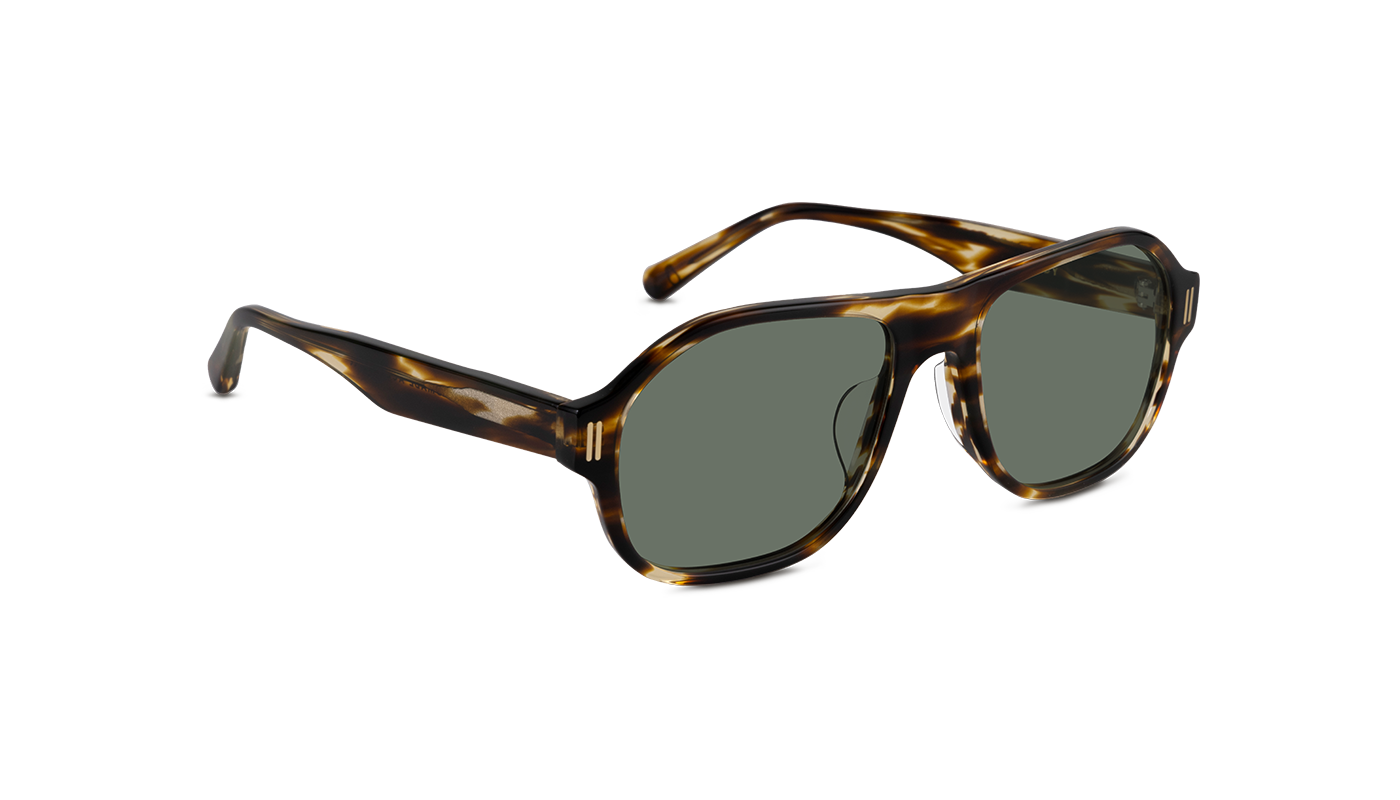 #color_Rayure with Classic Green Lens