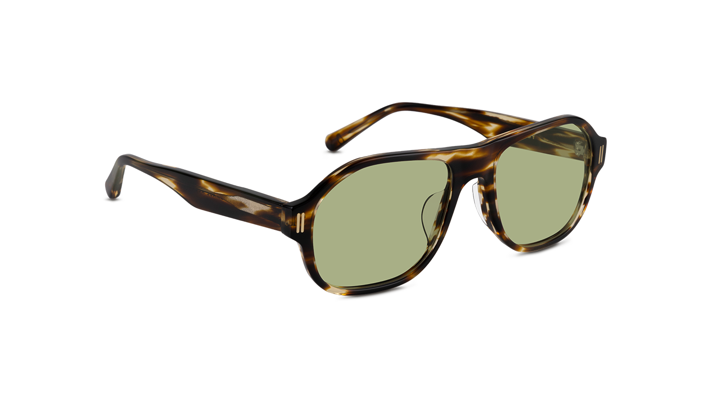 #color_Rayure with Light Green Lens