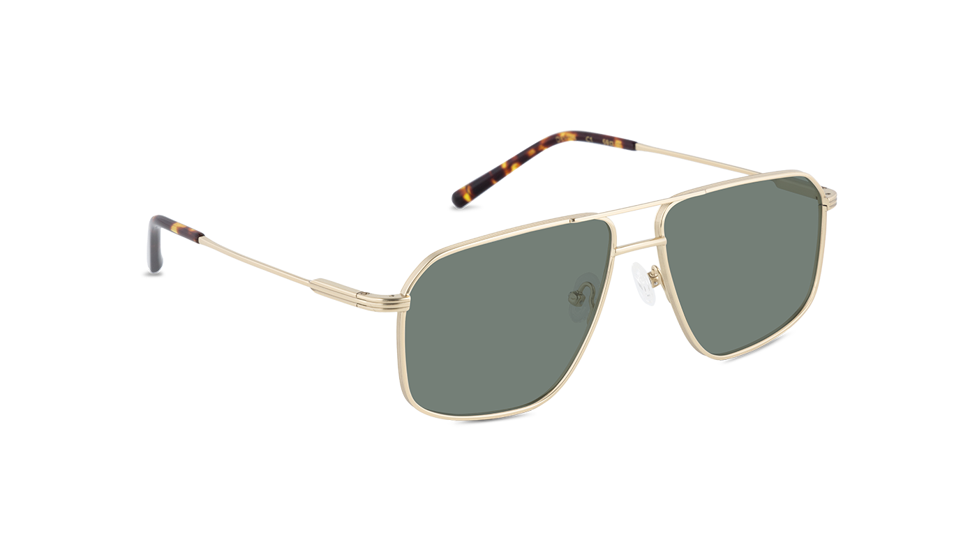 #color_Gold with Classic Green Lens