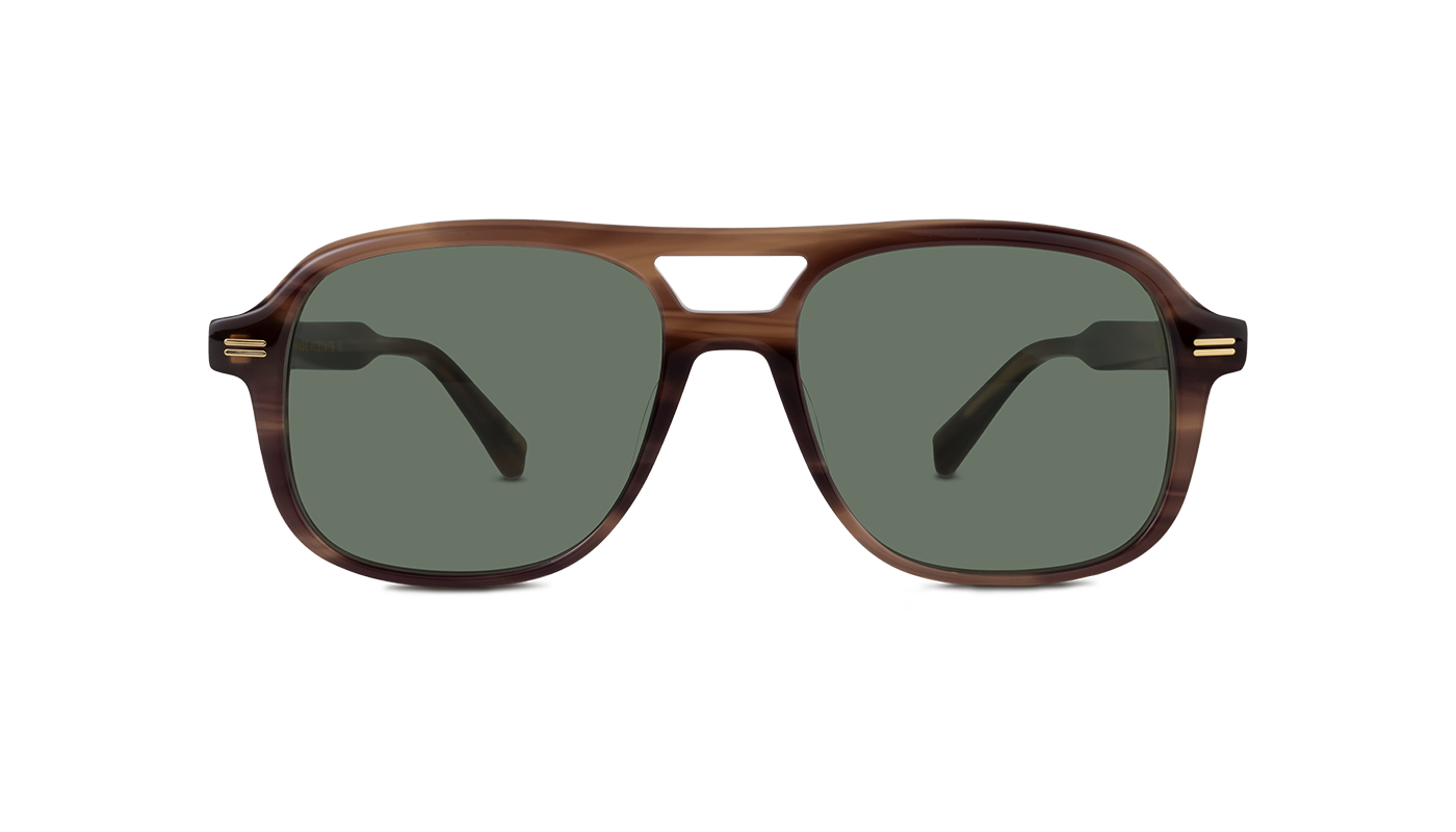 #color_Chestnut Marble with Classic Green Lens
