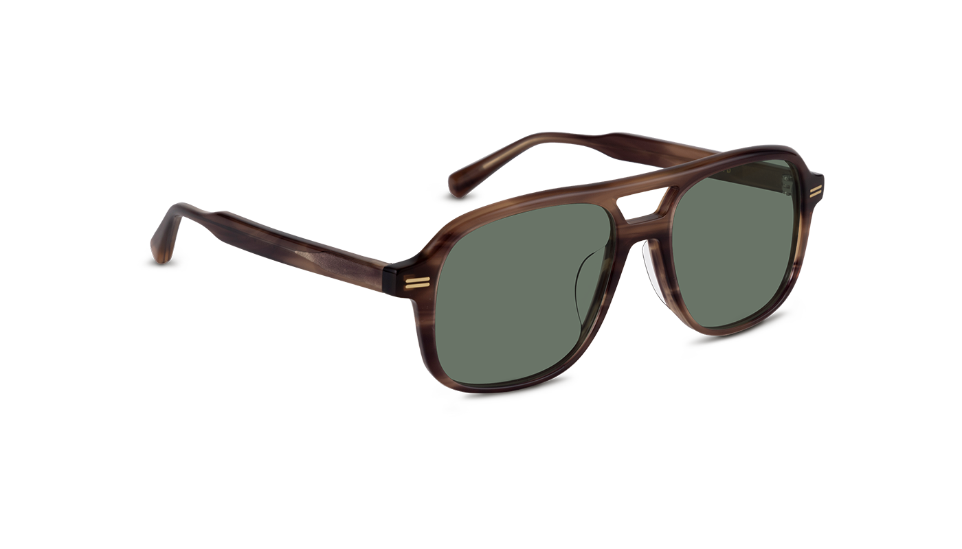 #color_Chestnut Marble with Classic Green Lens