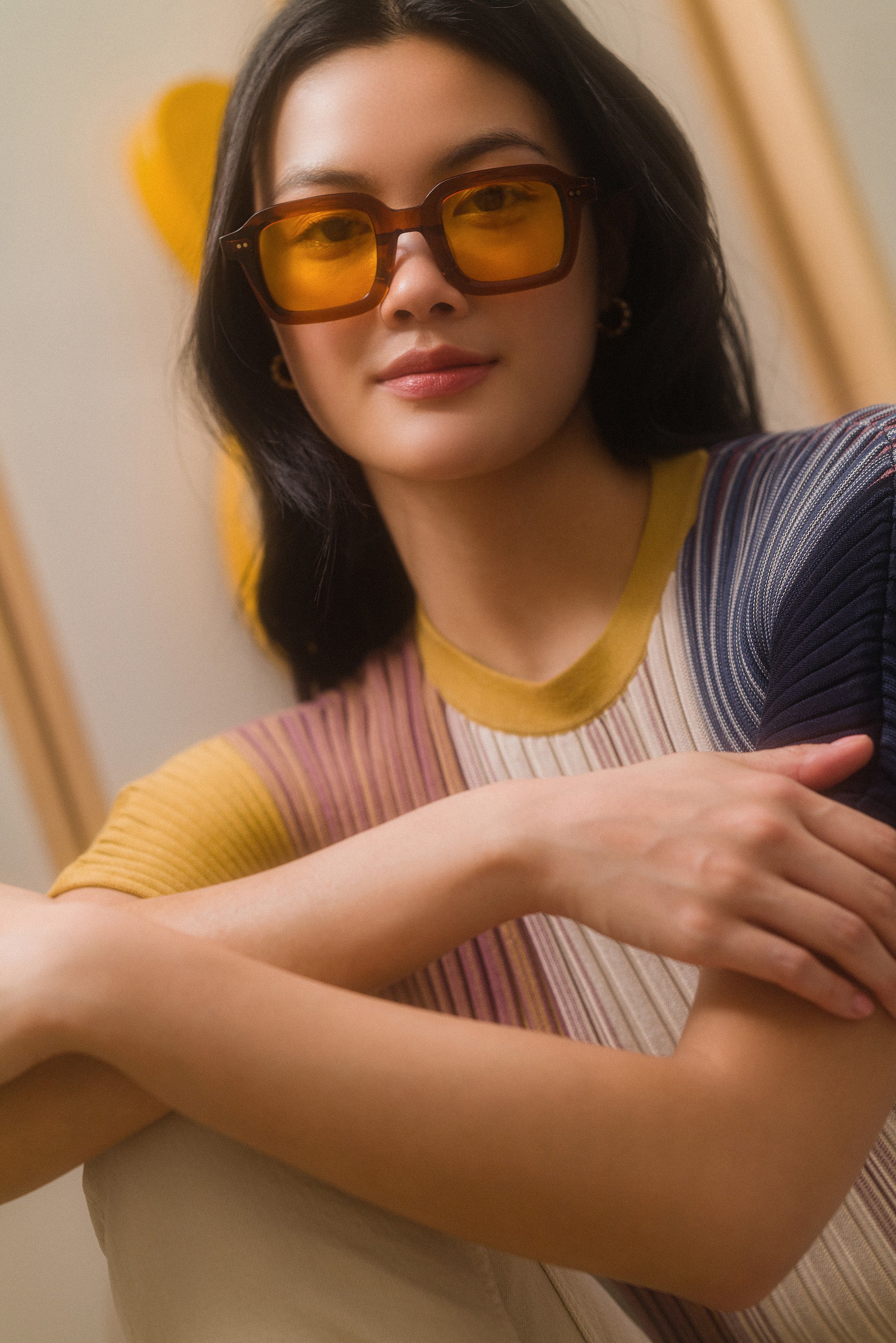 Auburn Crystal-Amber Lens