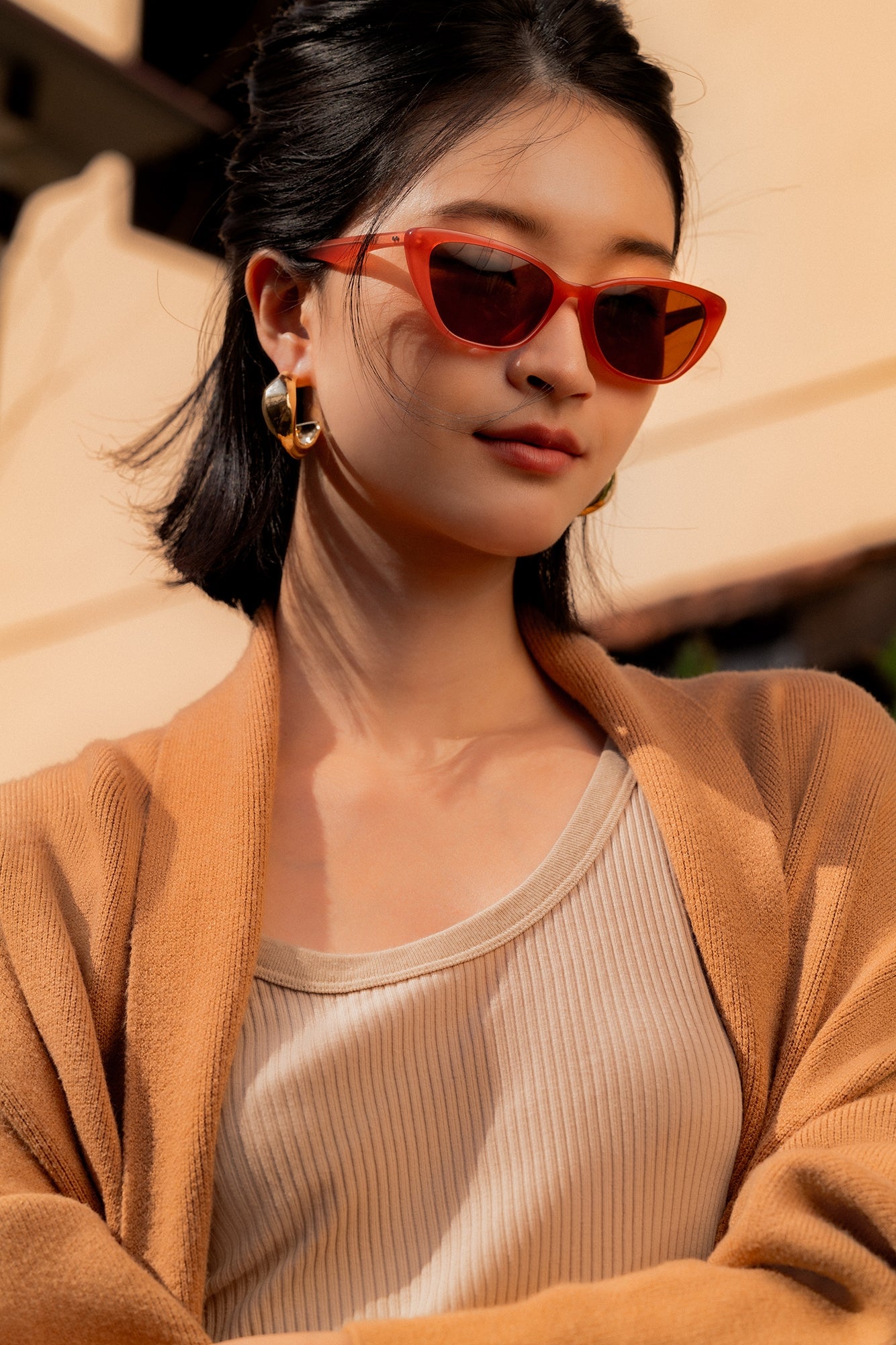 Coral-Classic Brown Lens