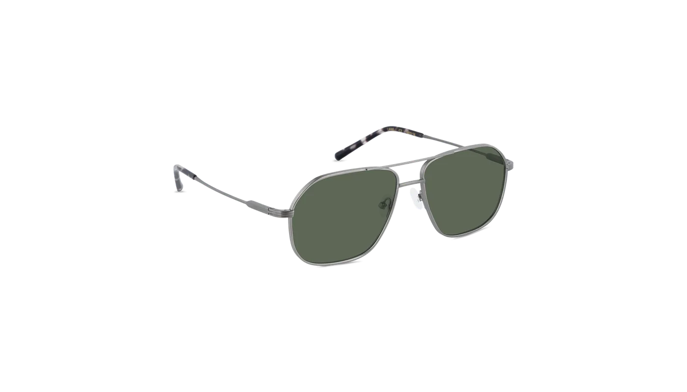 #color_Satin Silver with Classic Green Lens