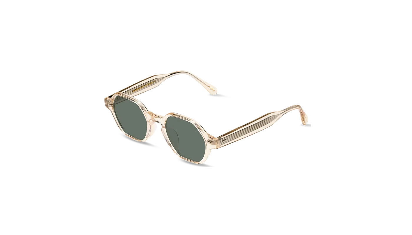 #color_Champagne with Classic Green Lens