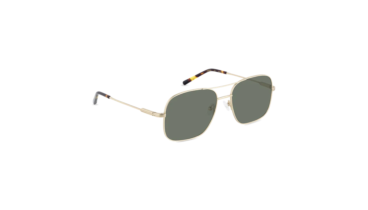 #color_Gold with Classic Green Lens