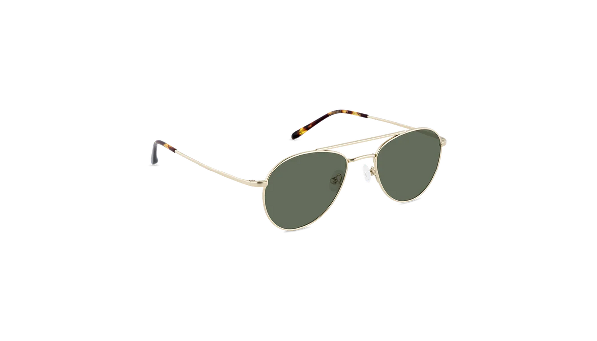 #color_Gold with Classic Green Lens