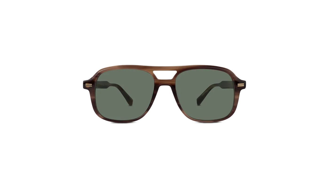 #color_Chestnut Marble with Classic Green Lens