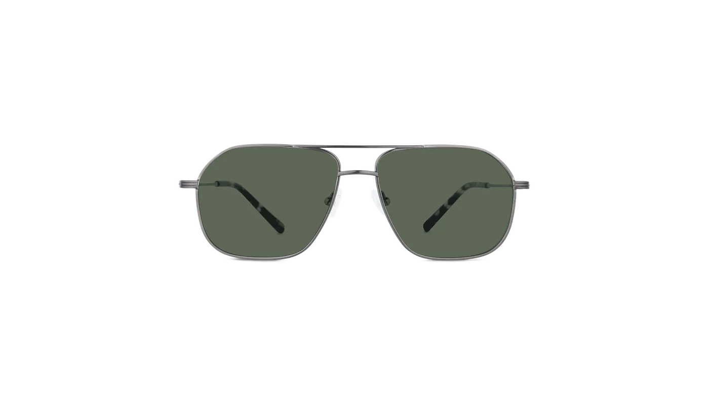 #color_Satin Silver with Classic Green Lens