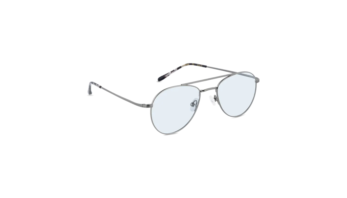 #color_Satin Silver with Ultra Light Blue Lens