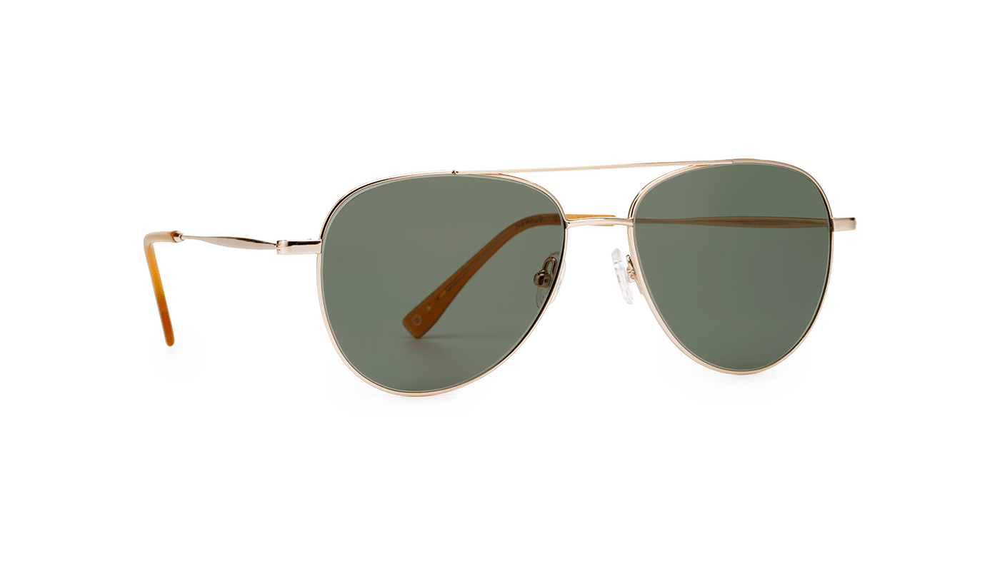 Gold-Classic Green Lens
