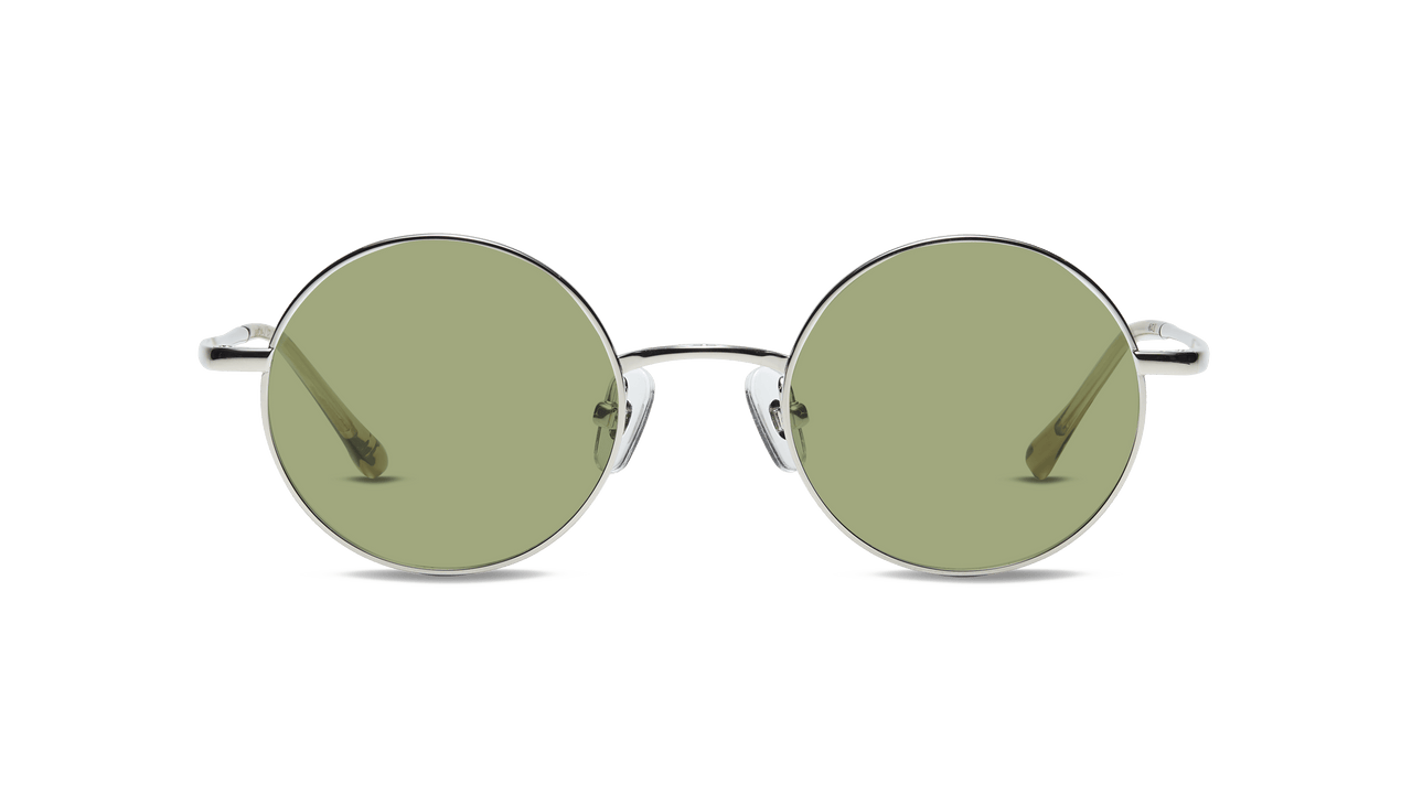 #color_Silver with Light Green Lens