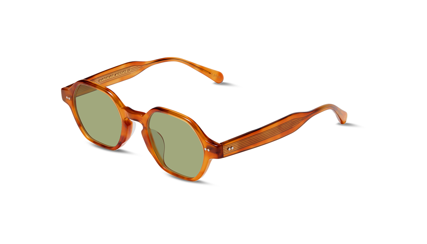 #color_Smoked Amber with Light Green Lens