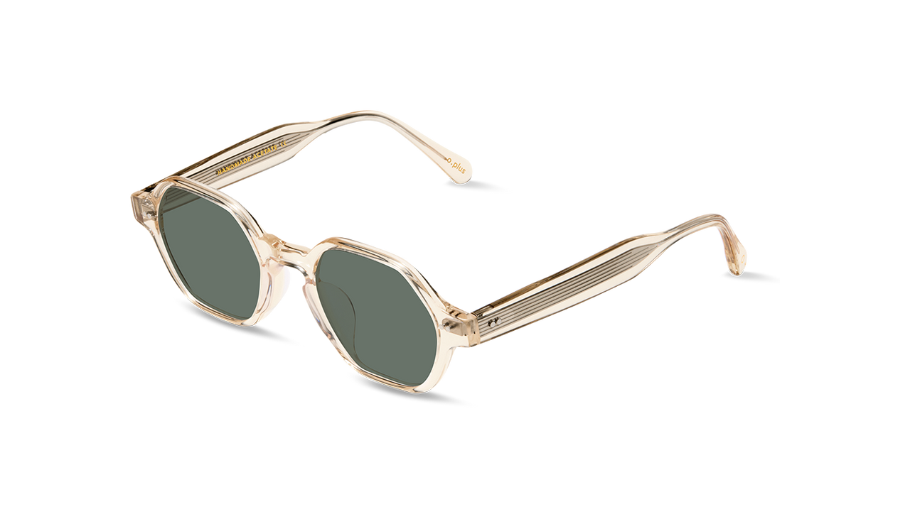 #color_Champagne with Classic Green Lens