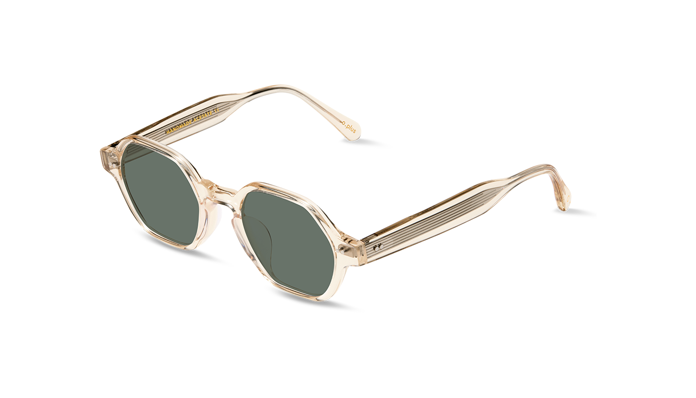 #color_Champagne with Classic Green Lens