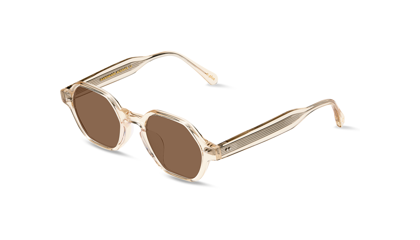 #color_Champagne with Classic Brown Lens