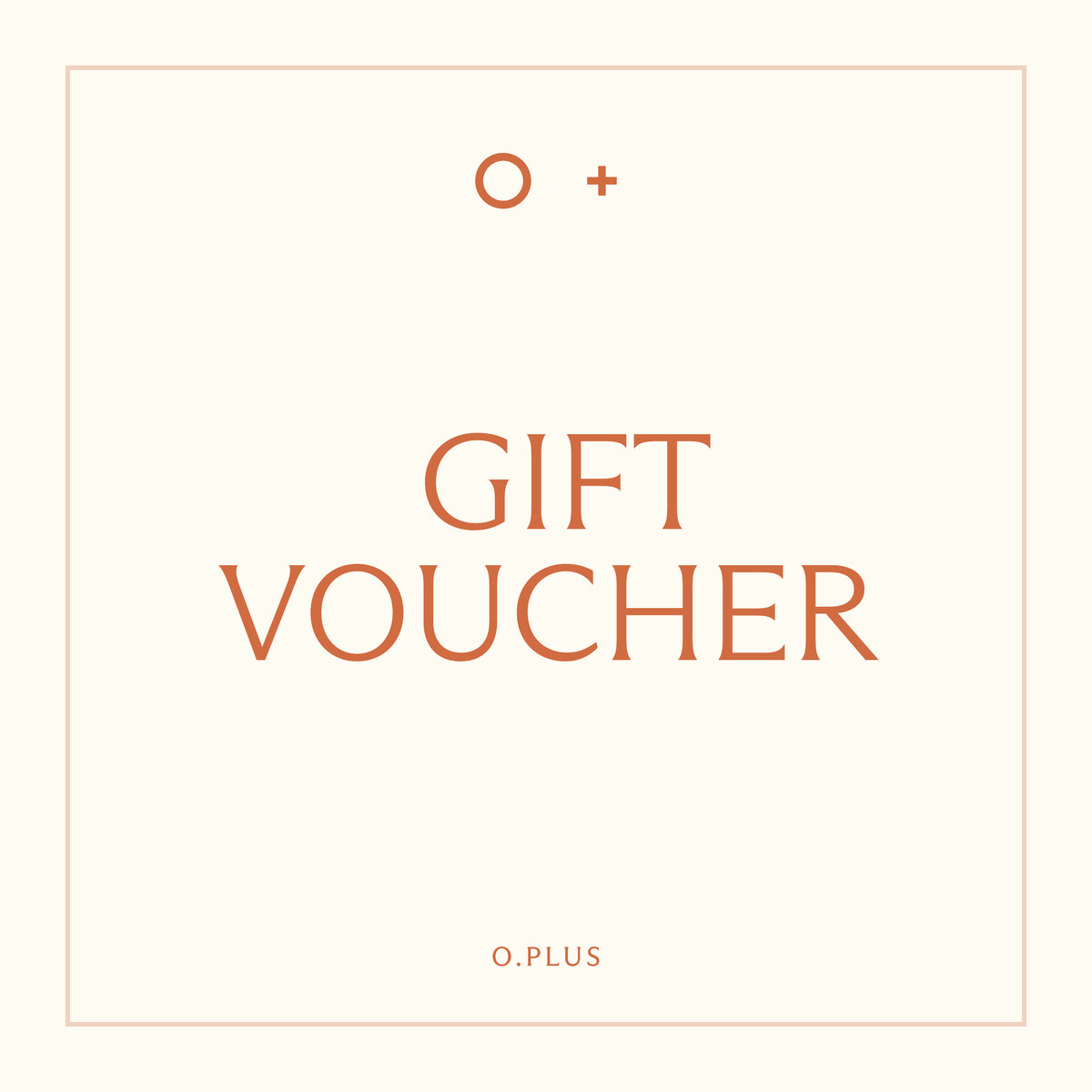 O+ Gift Card
