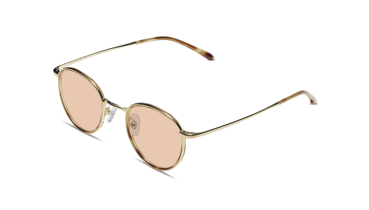 #color_Yellow Gold with Tortoiseshell Windsor with Light Brown Lens