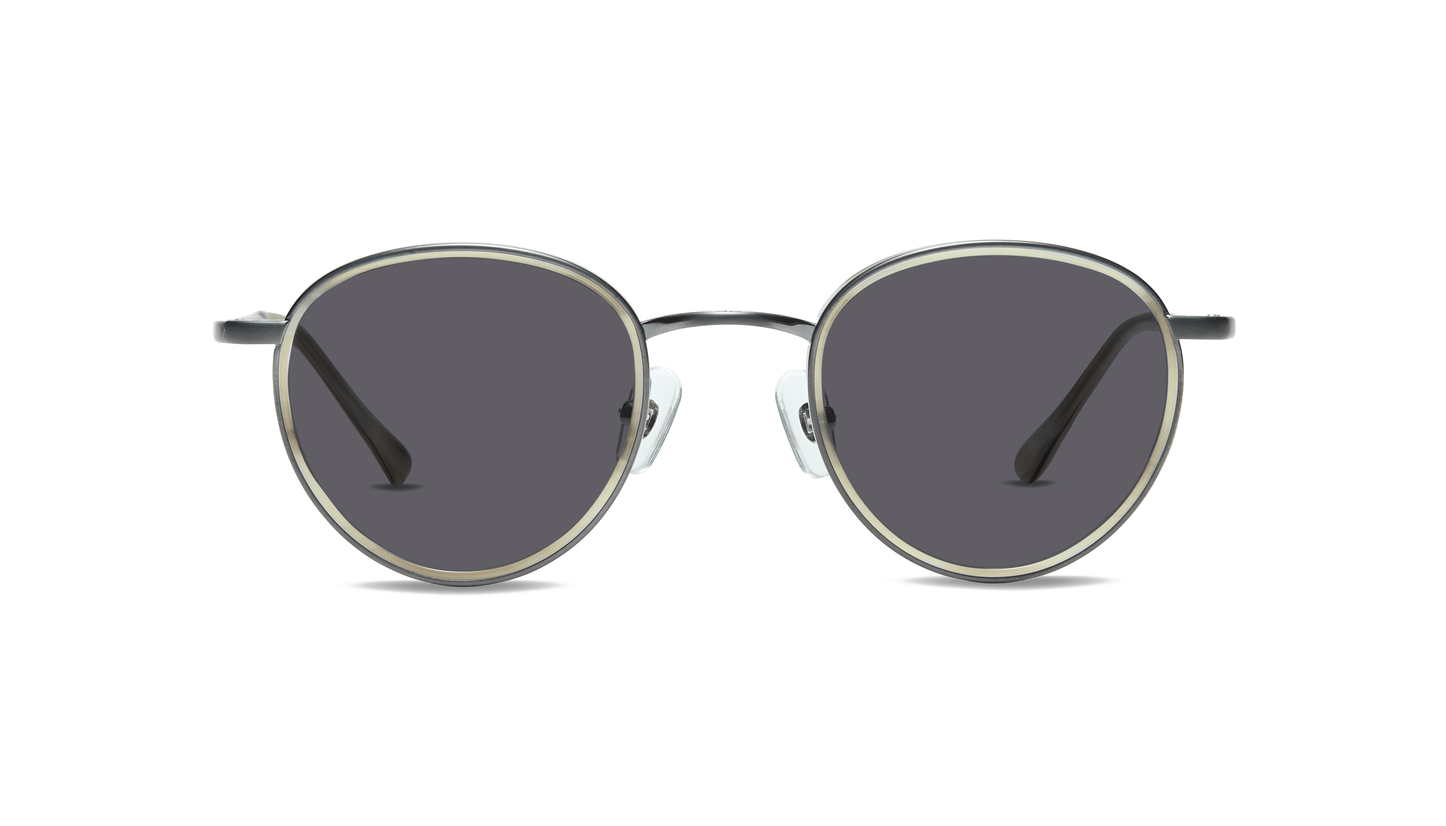 #color_Brushed Gun with Grey Horn Windsor with Classic Grey Lens