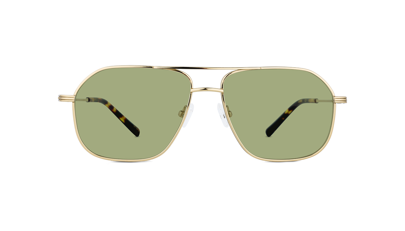 #color_Gold with Light Green Lens