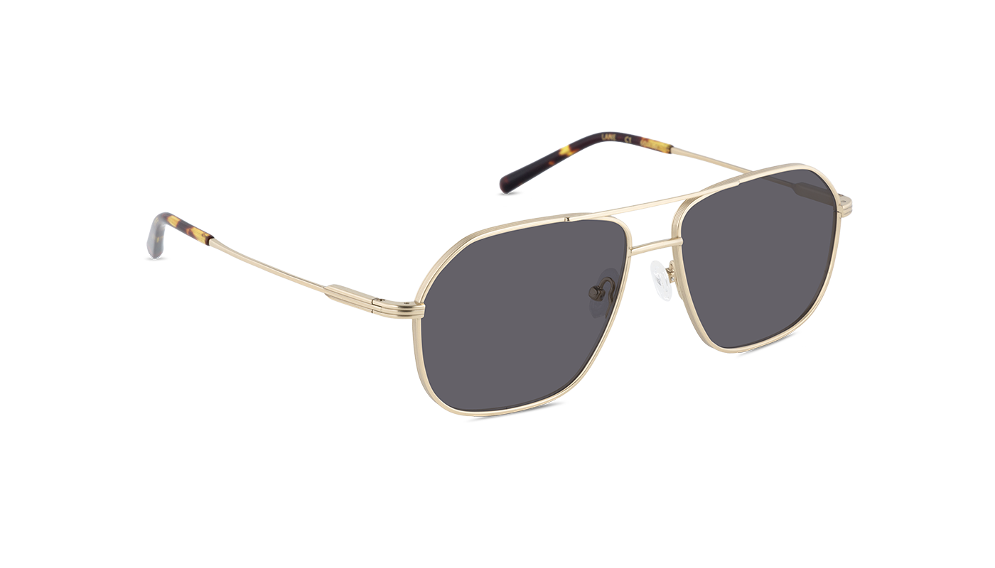 #color_Gold with Classic Grey Lens