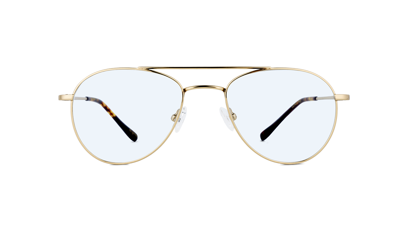 #color_Gold with Ultra Light Blue Lens