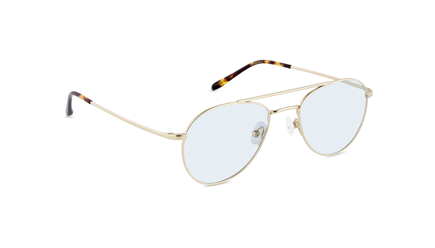 #color_Gold with Ultra Light Blue Lens