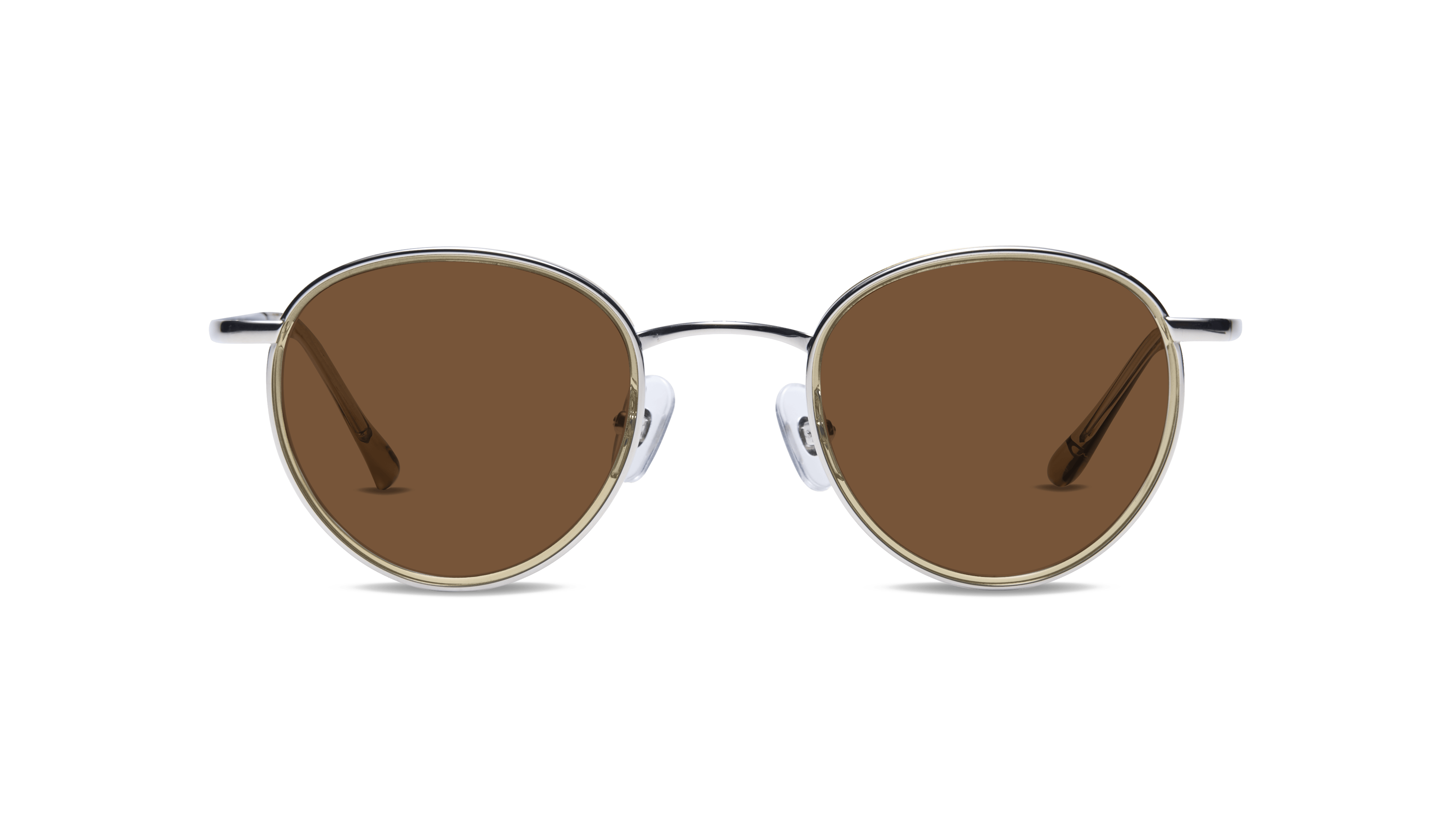 #color_Silver with Driftwood Crystal Windsor with Classic Brown Lens