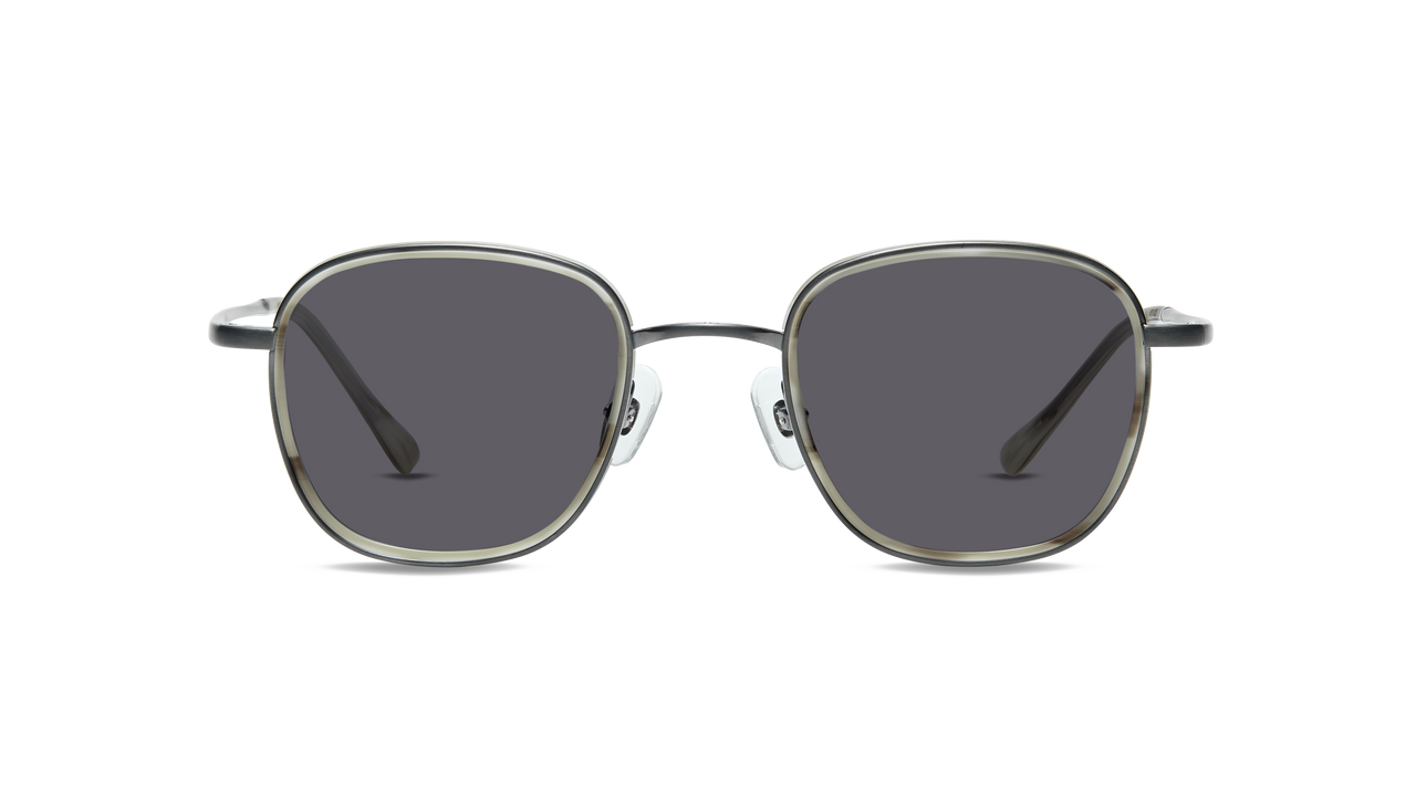 #color_Brushed Gun with Grey Horn Windsor with Classic Grey Lens