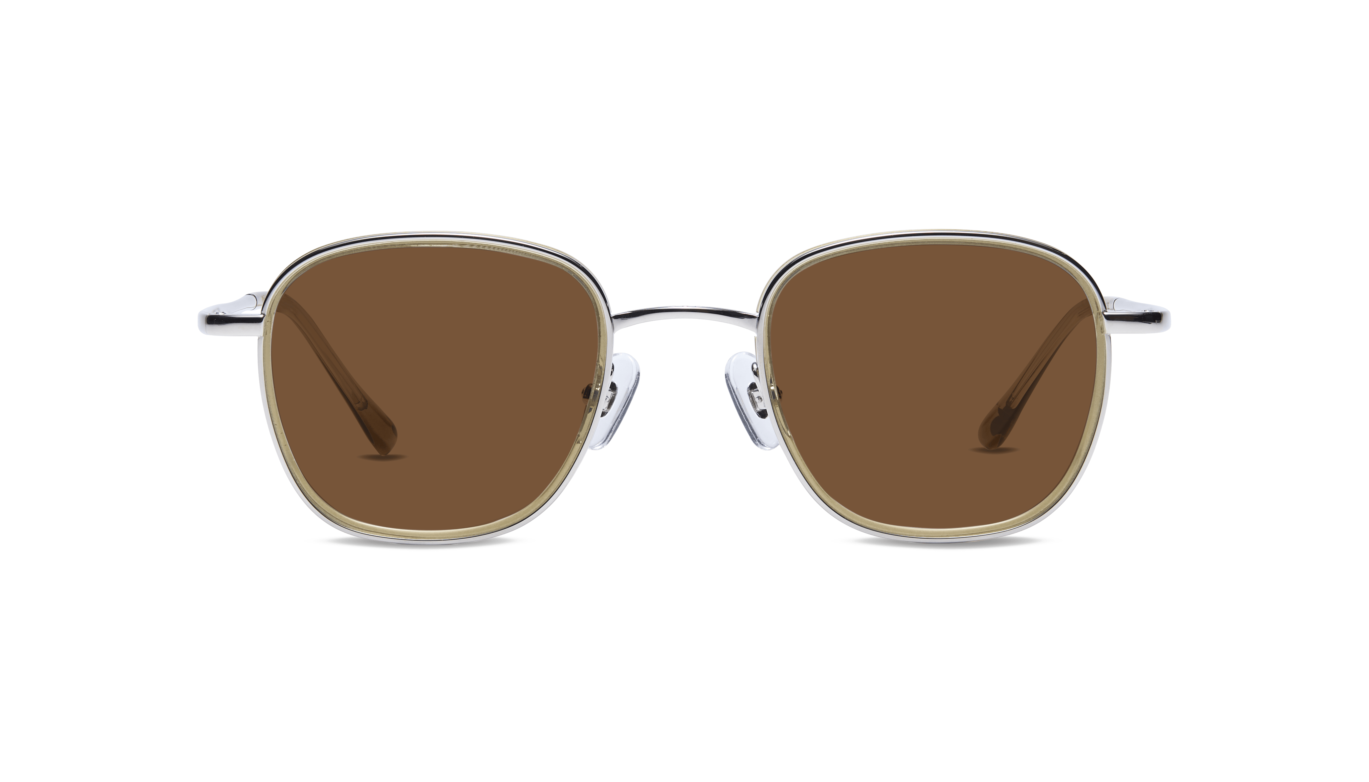 #color_Silver with Driftwood Crystal Windsor with Classic Brown Lens