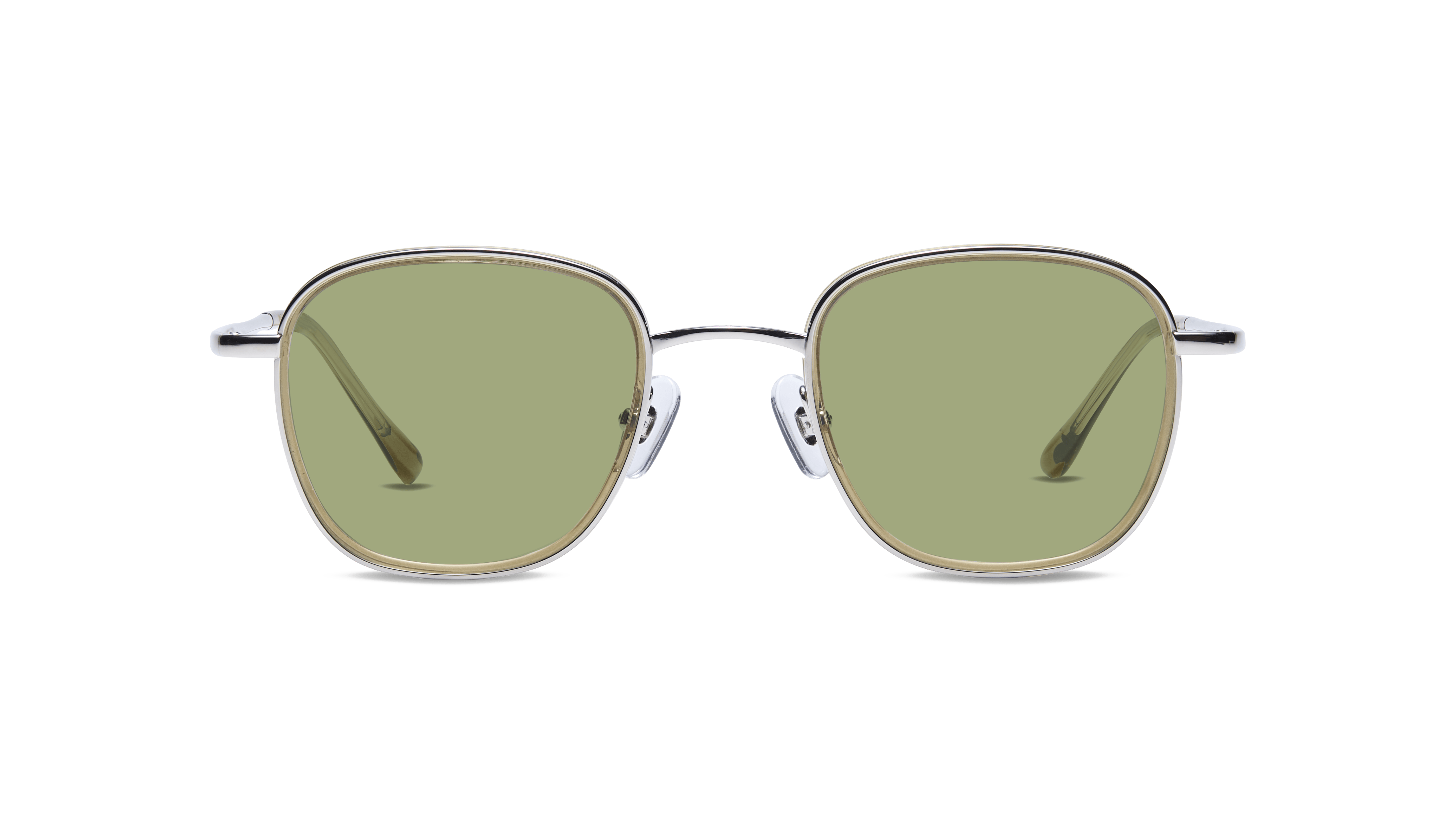 #color_Silver with Driftwood Crystal Windsor with Light Green Lens