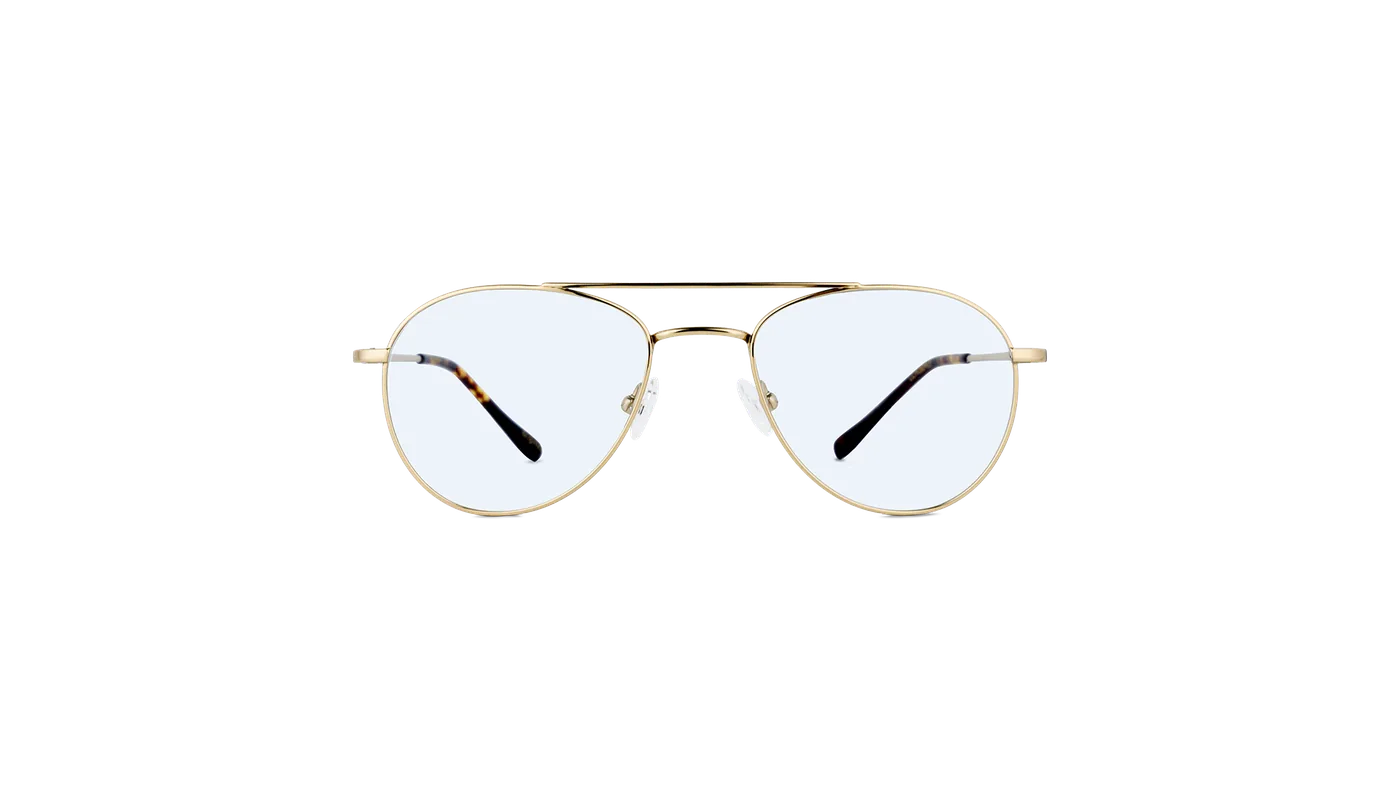 #color_Gold with Ultra Light Blue Lens