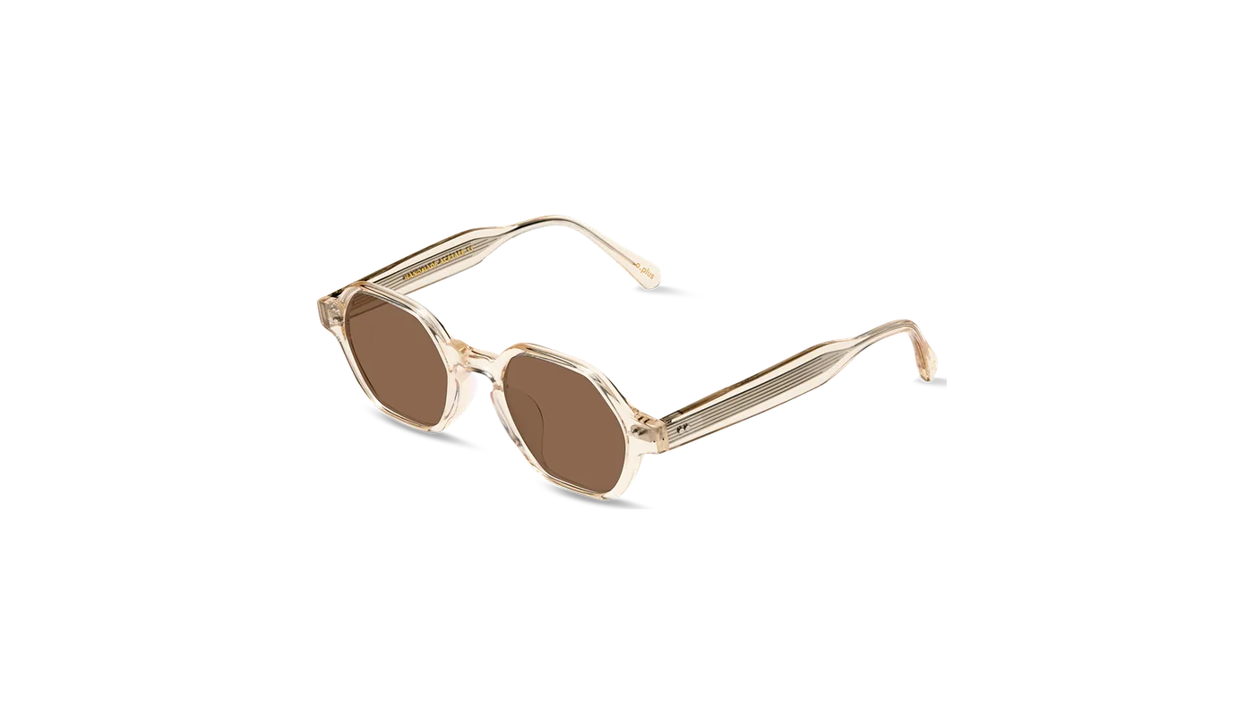 #color_Champagne with Classic Brown Lens