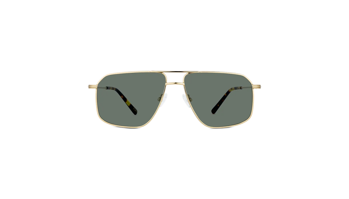 #color_Gold with Classic Green Lens