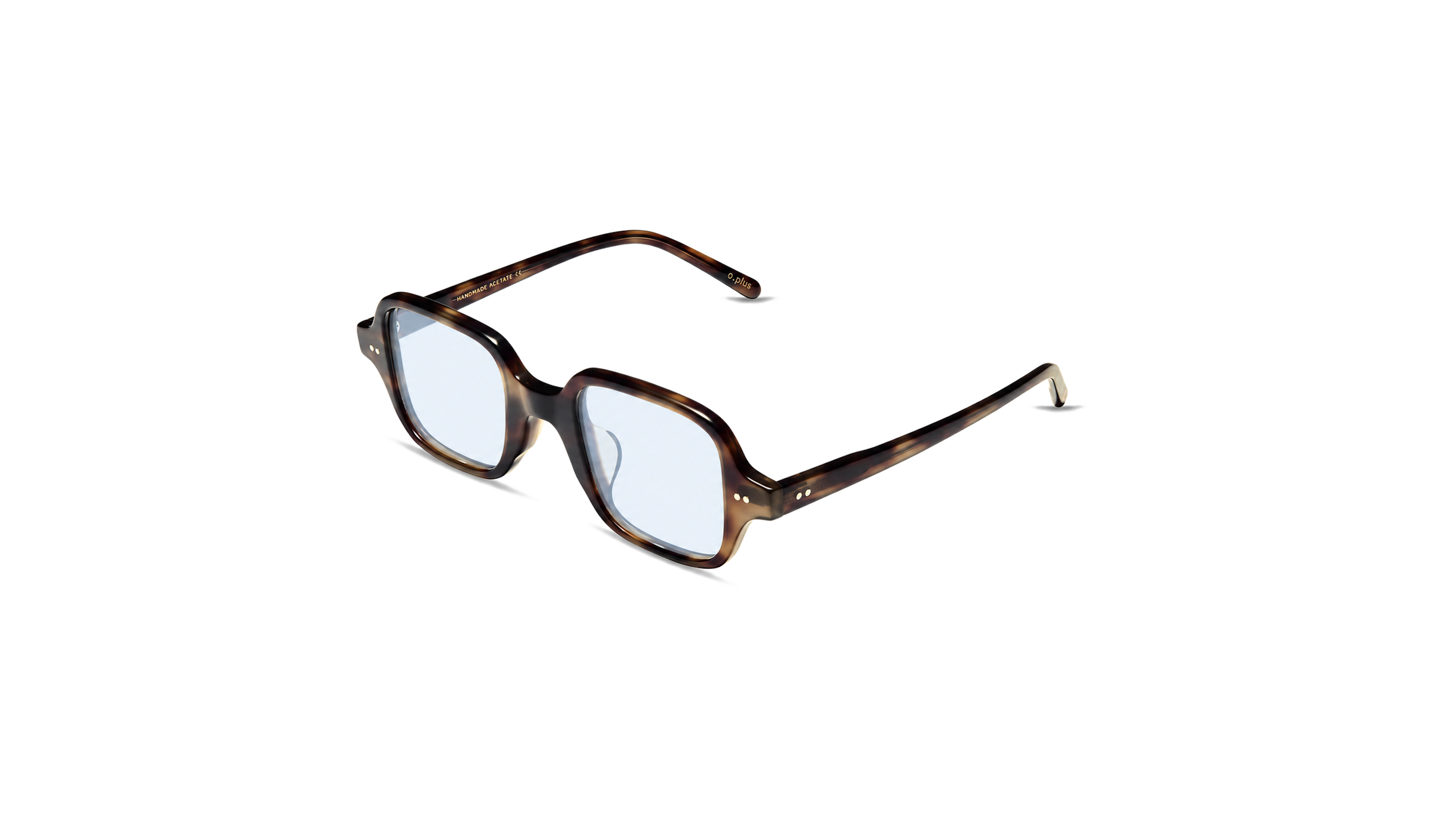 #color_Dark Olive Havana with Light Blue Lens