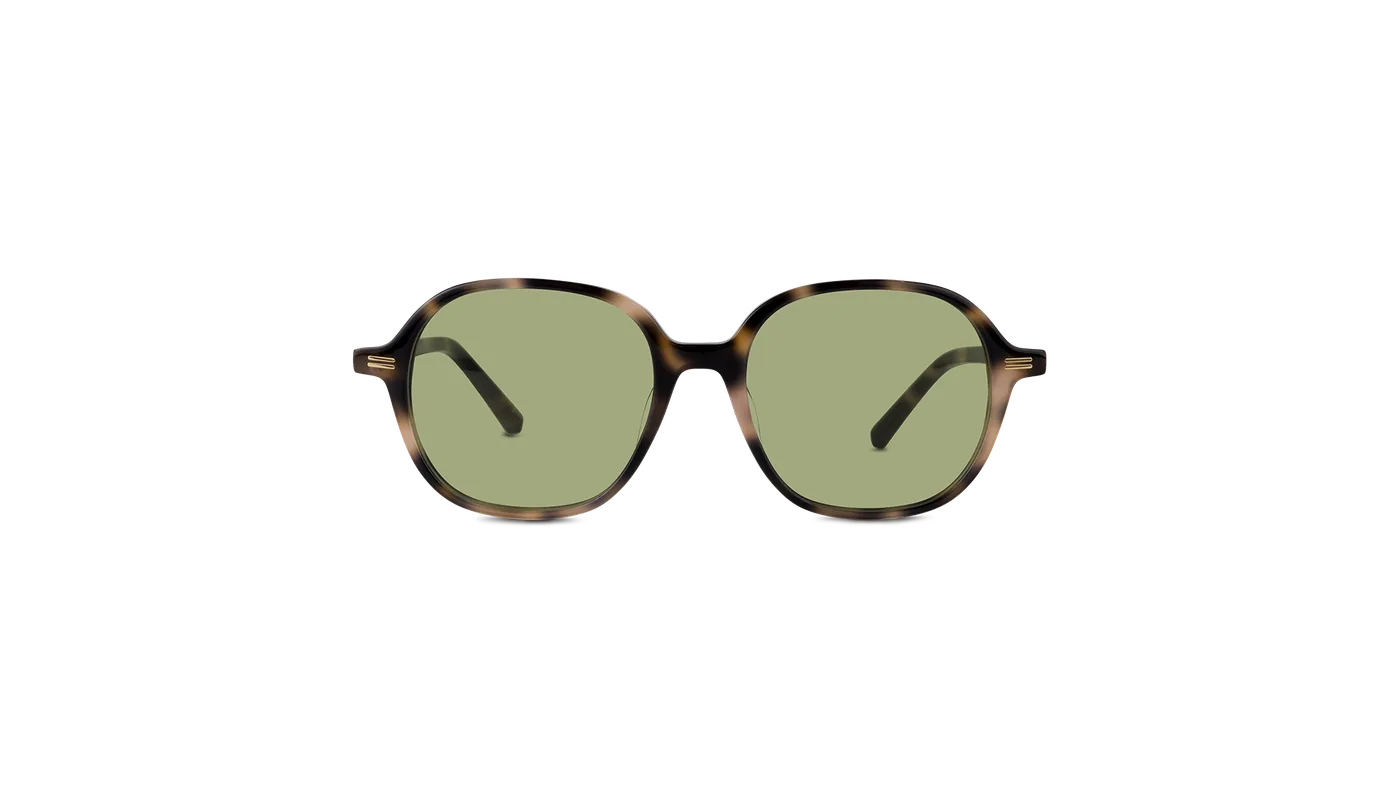 #color_Nude Havana with Light Green Lens