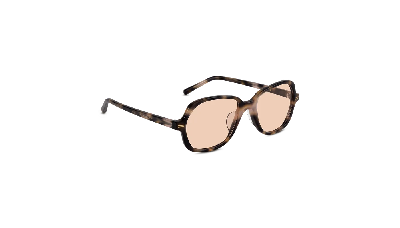 #color_Nude Havana with Light Brown Lens