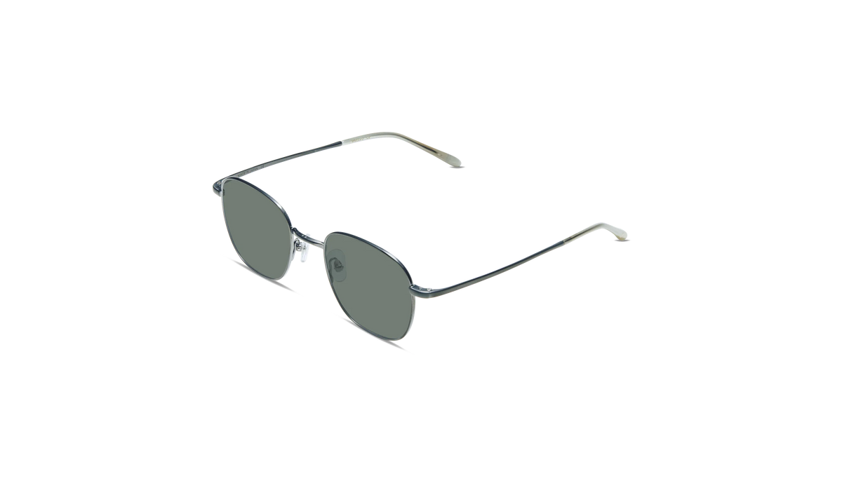 WELLS SUN (JAPAN) in Brushed Gun with Classic Green Lens