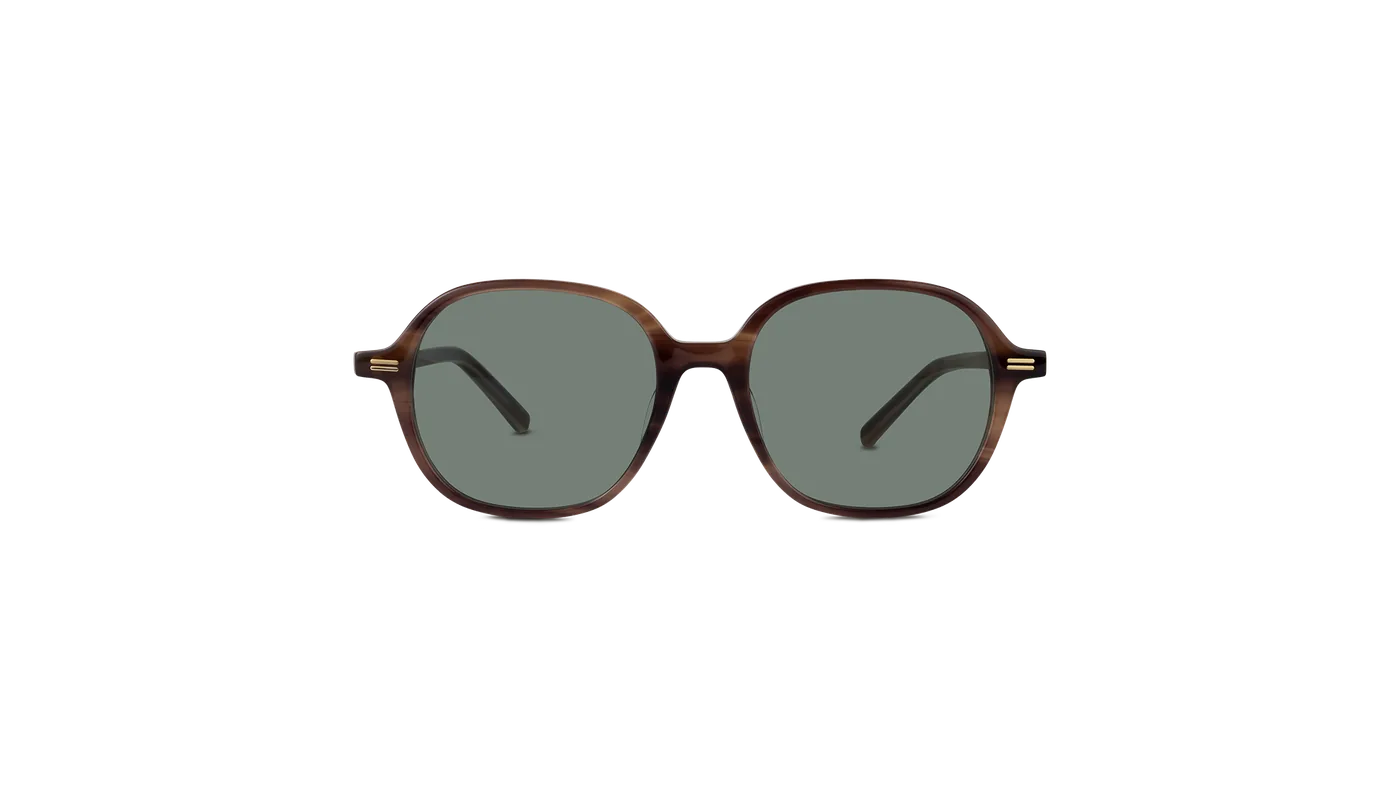 #color_Chestnut Marble with Classic Green Lens