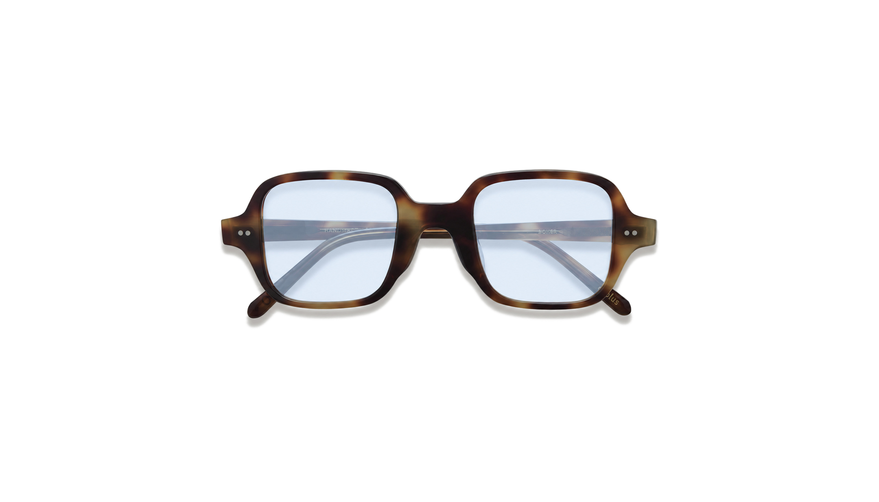 #color_Dark Olive Havana with Light Blue Lens