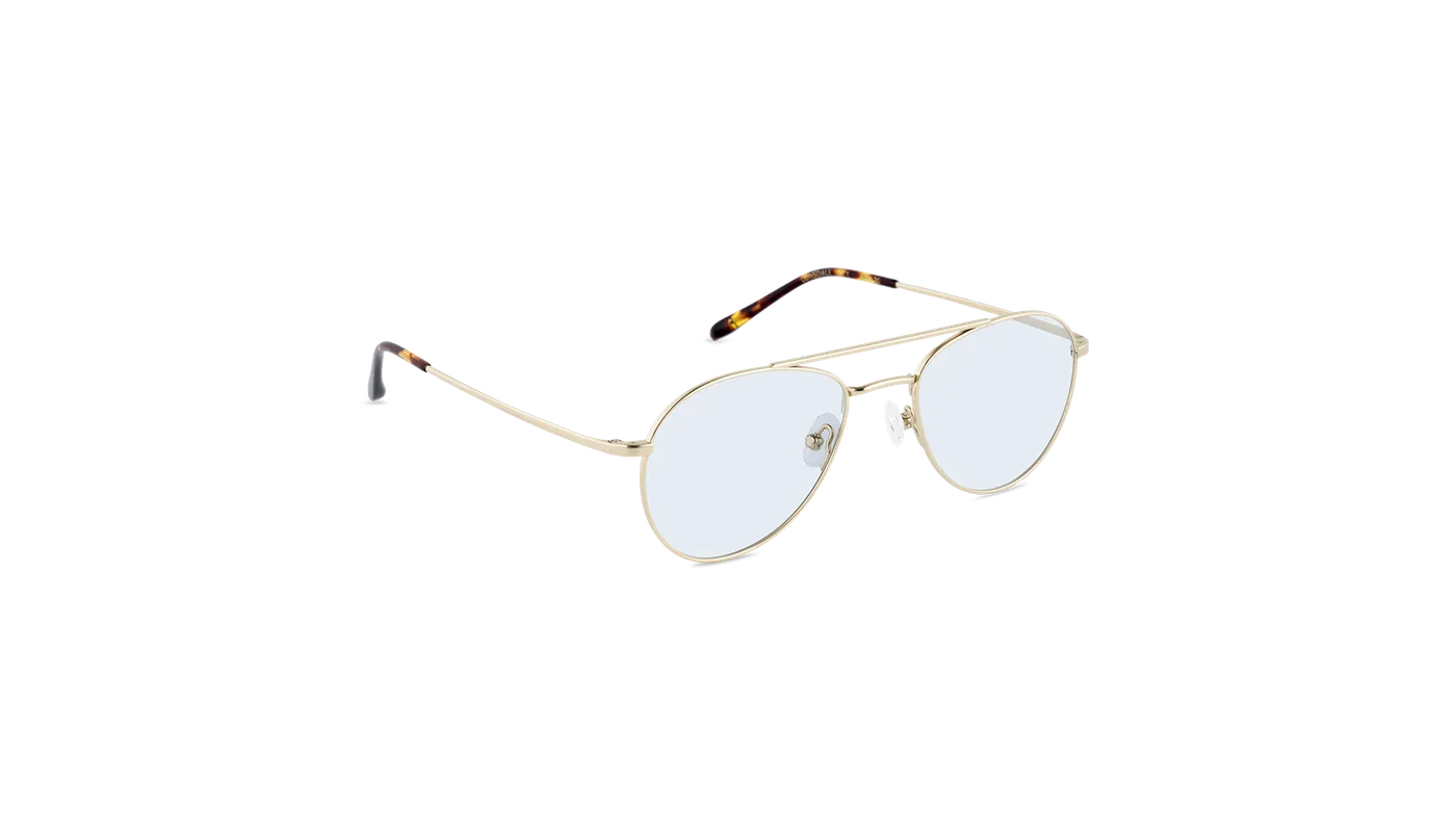 #color_Gold with Ultra Light Blue Lens