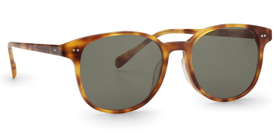 Load image into Gallery viewer, Honey Tortoiseshell-Classic Green Lens

