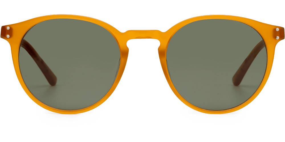 Orange Sorbet-Classic Green Lens