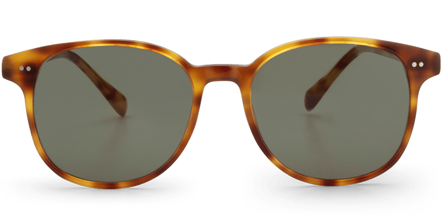 Load image into Gallery viewer, Honey Tortoiseshell-Classic Green Lens
