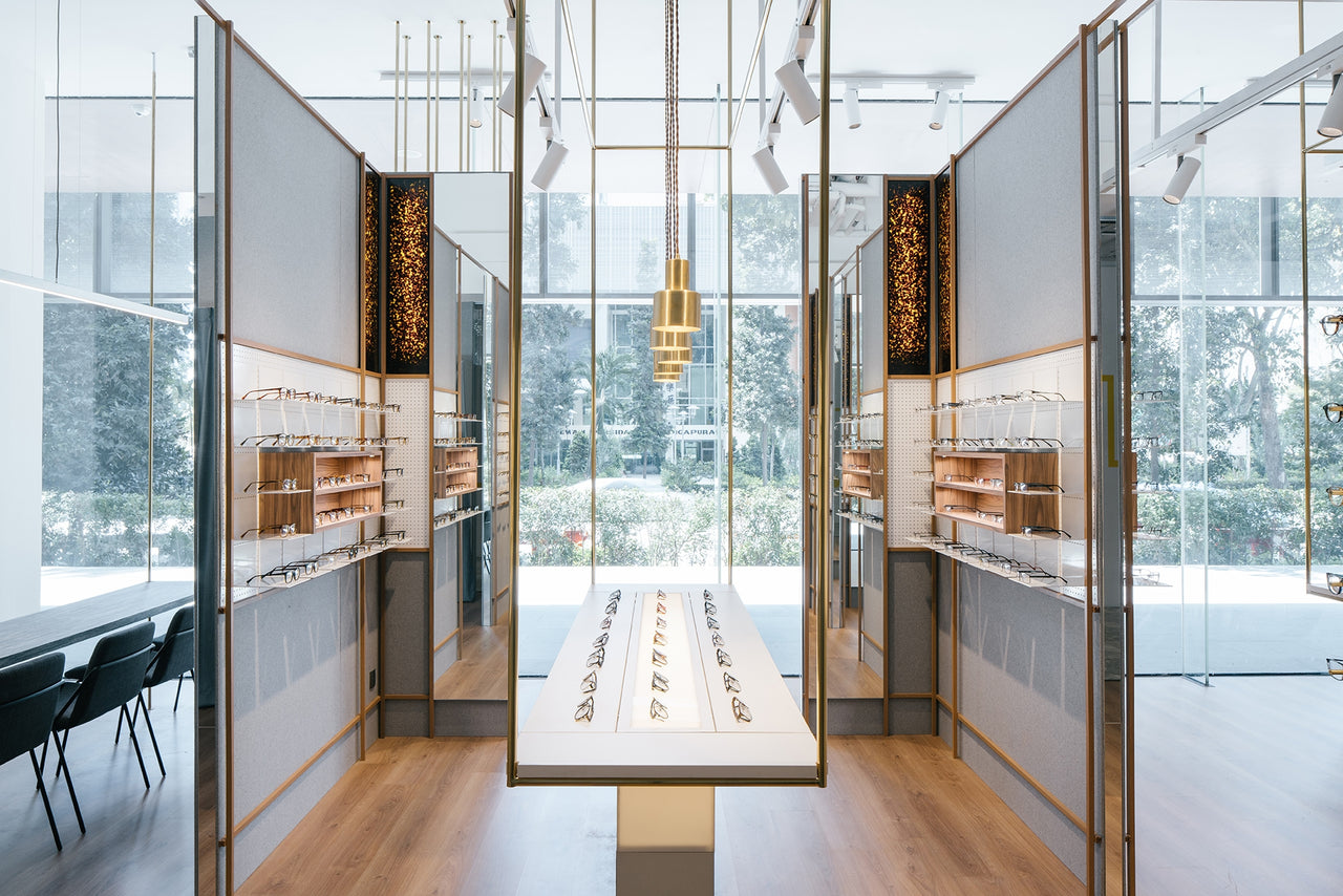 O+ Downtown Gallery store interior at OUE Downtown