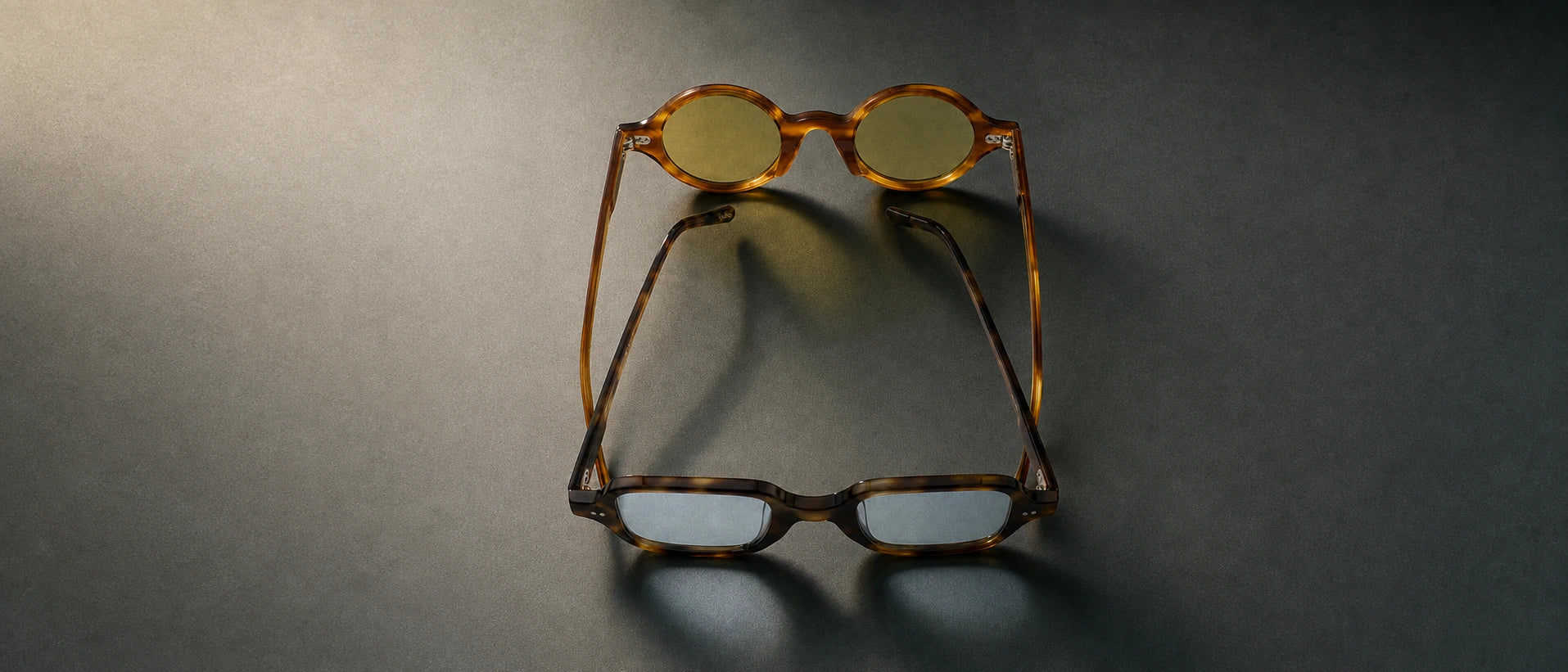 Boxer and Tillman bold acetate frames